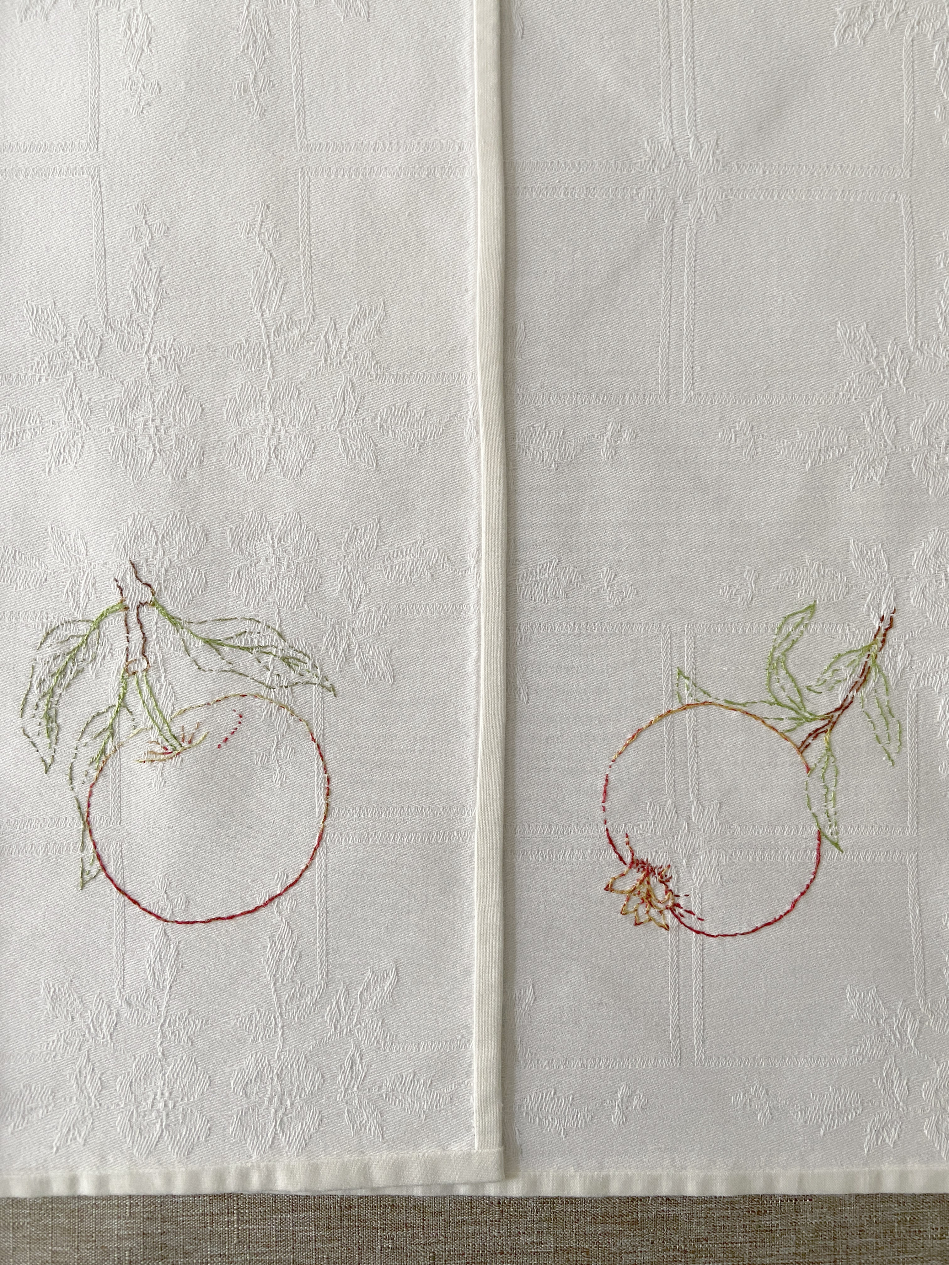 4 Serviettes, 4 Fruits