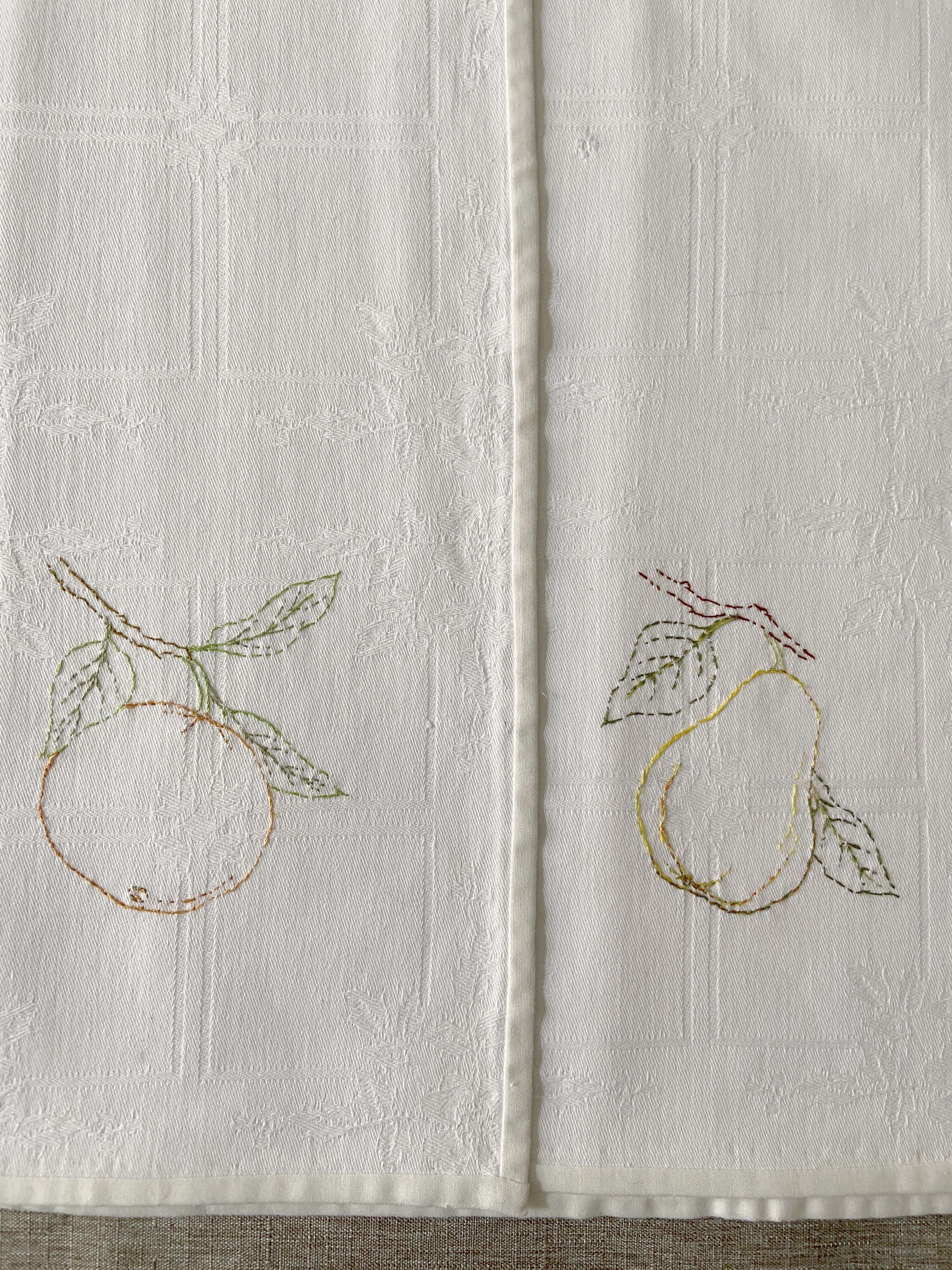 4 Serviettes, 4 Fruits