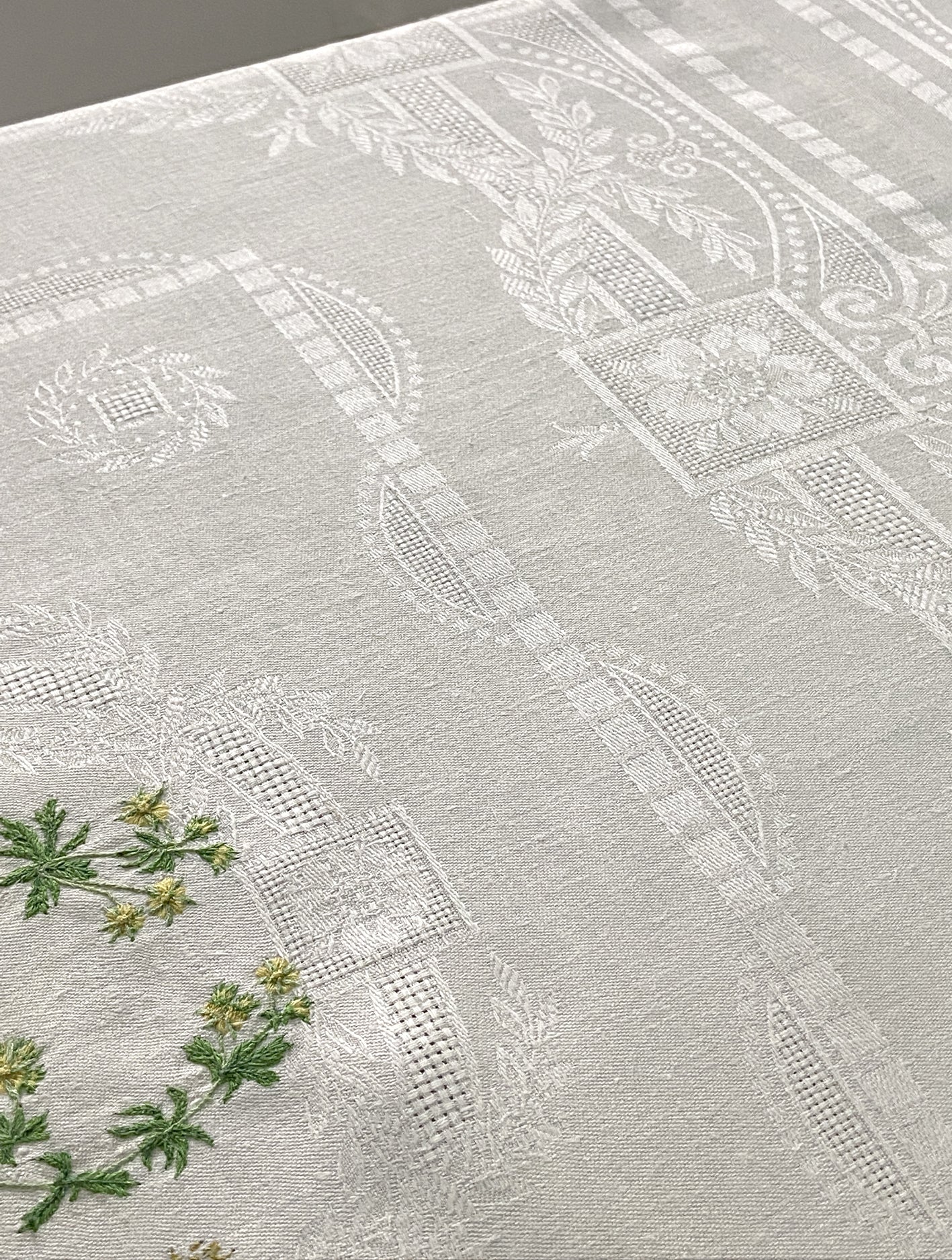 Nappe damassée