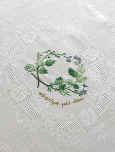 Nappe damassée