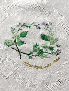 Nappe damassée