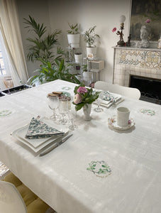 Nappe damassée