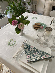 Nappe damassée