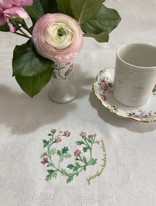 Nappe damassée