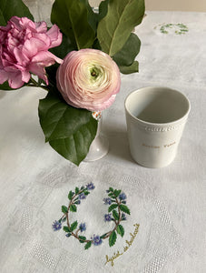 Nappe damassée