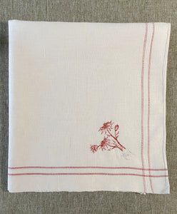 4 Serviettes “Bleuets et Marguerites d'été”