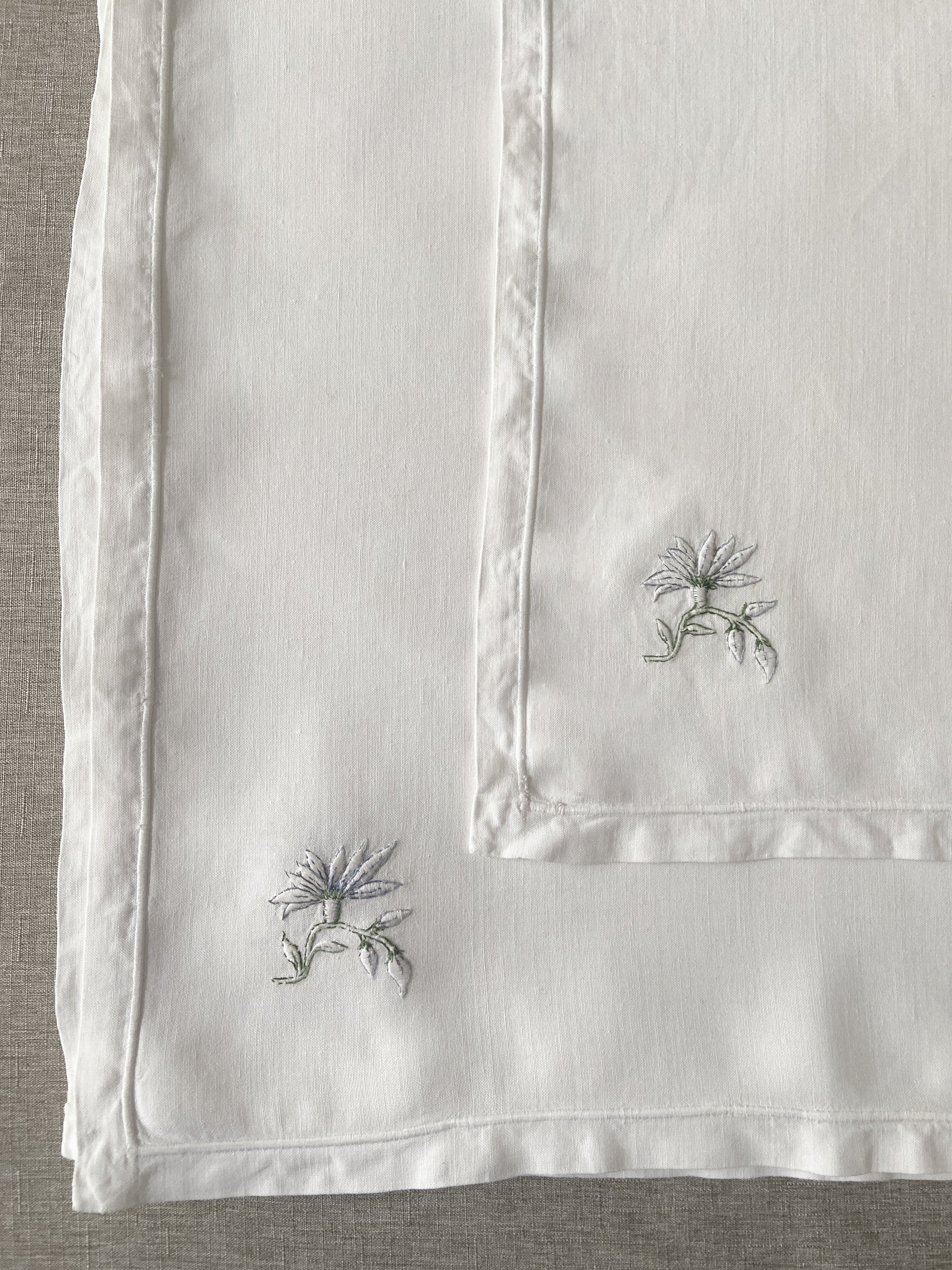 6 Serviettes "Bleuets"