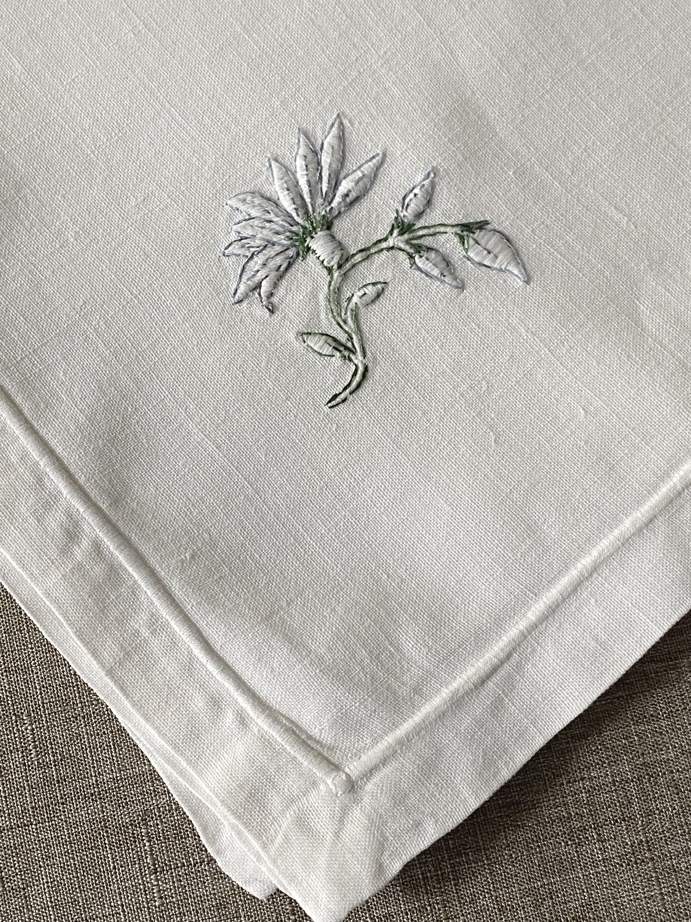 2 Serviettes "Bleuets"