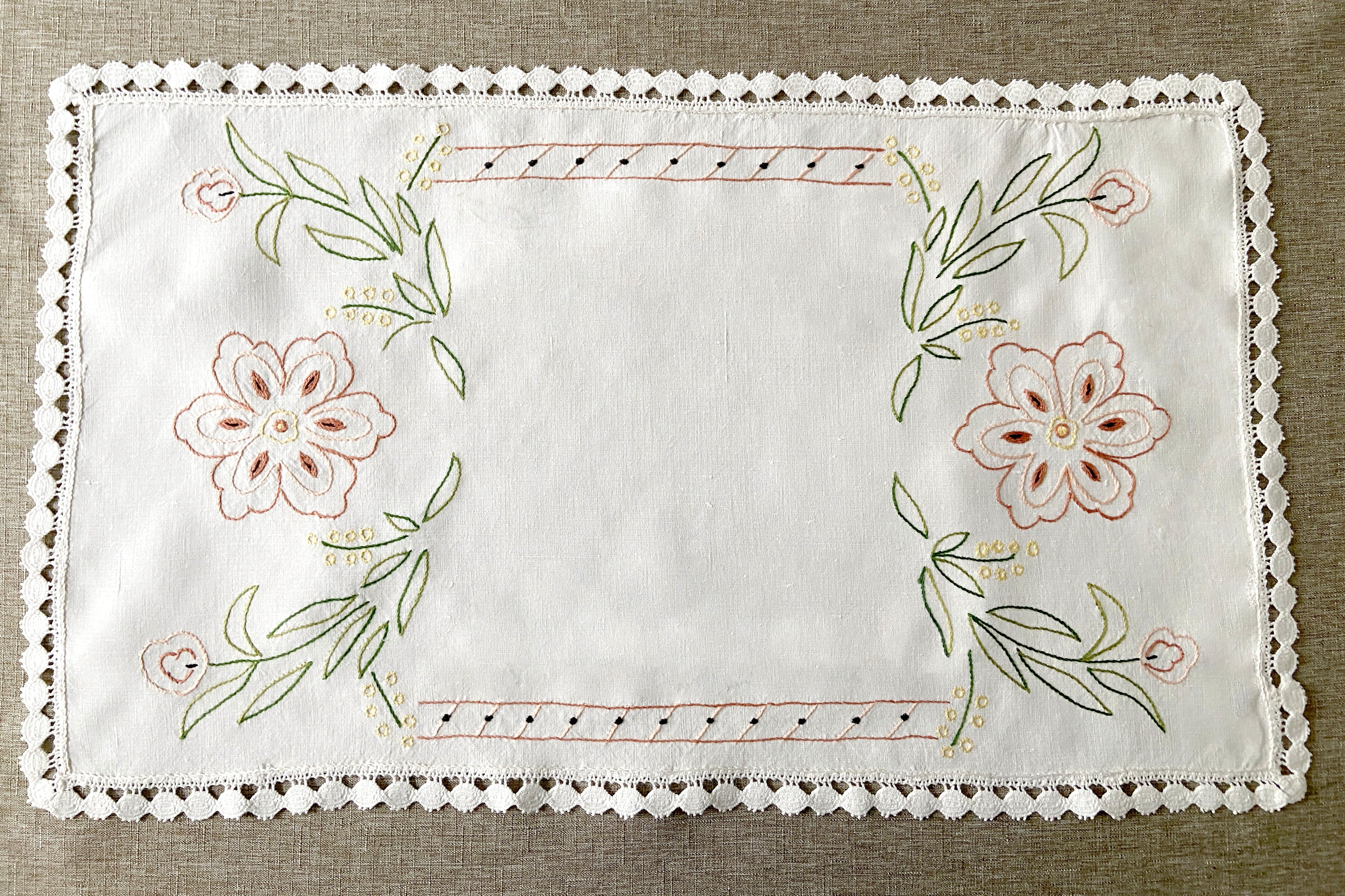 Centre de table  "Fleurs du jardin"