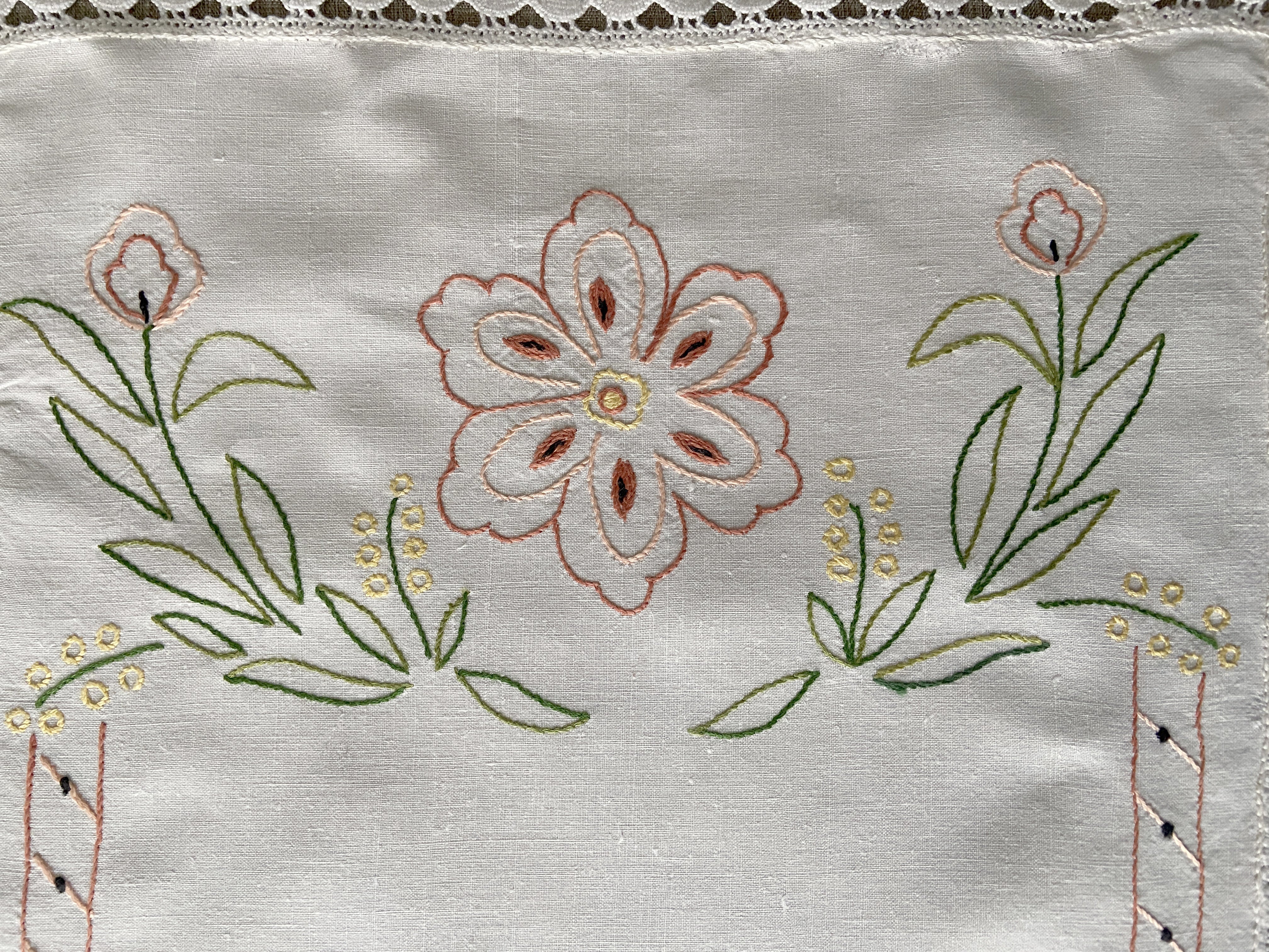 Centre de table  "Fleurs du jardin"