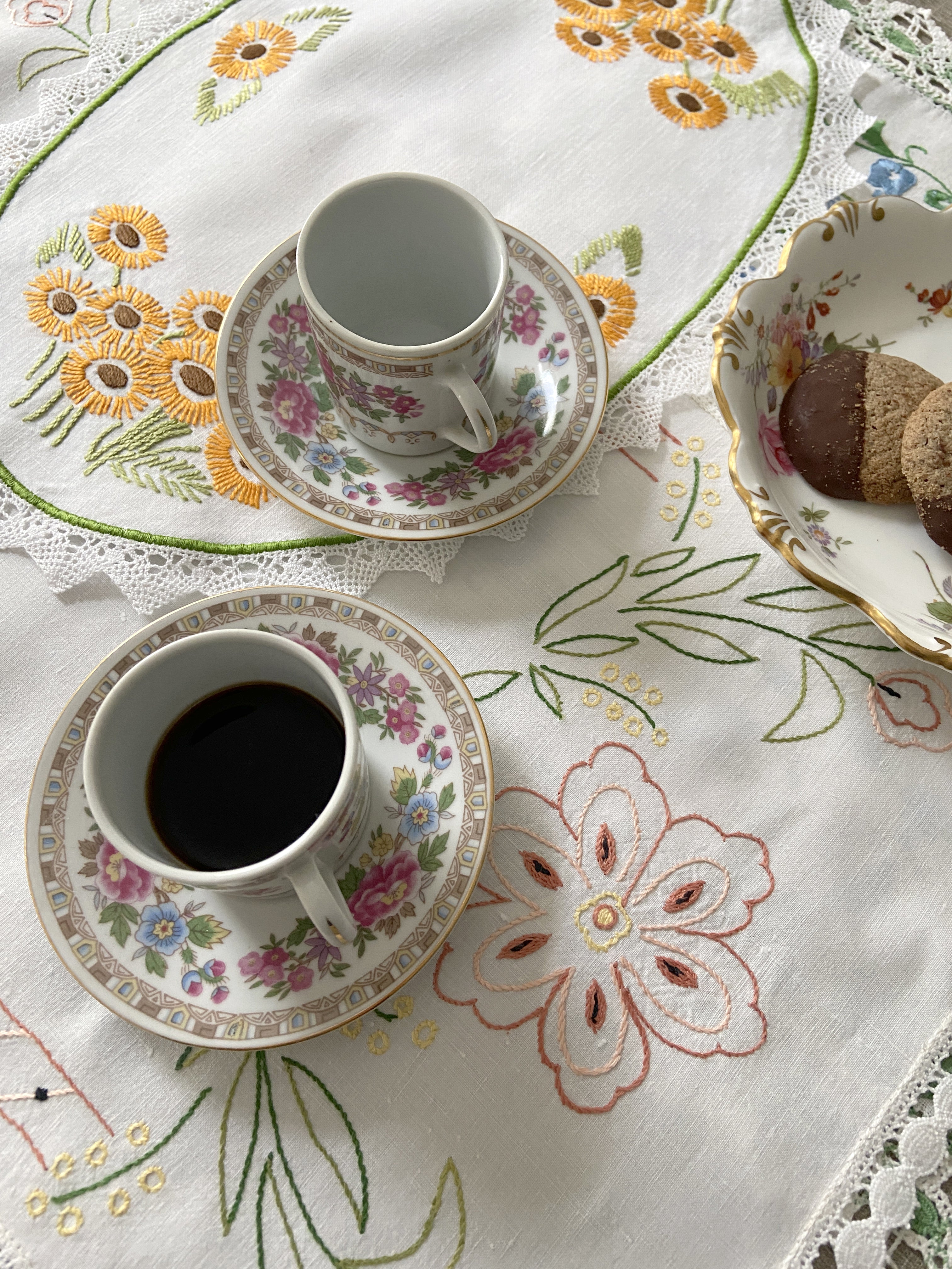 Centre de table  "Fleurs du jardin"