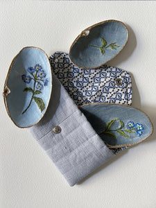 Coquillages brodés