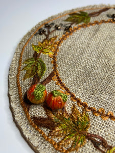 Dessous de bougie “Couleurs d'automne”