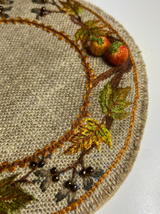 Dessous de bougie “Couleurs d'automne”