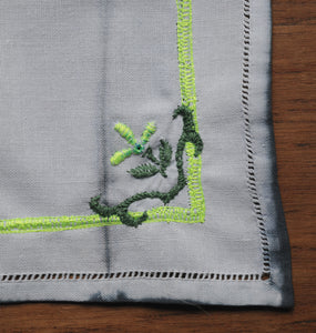 6 Serviettes “Lumineux Shibori”