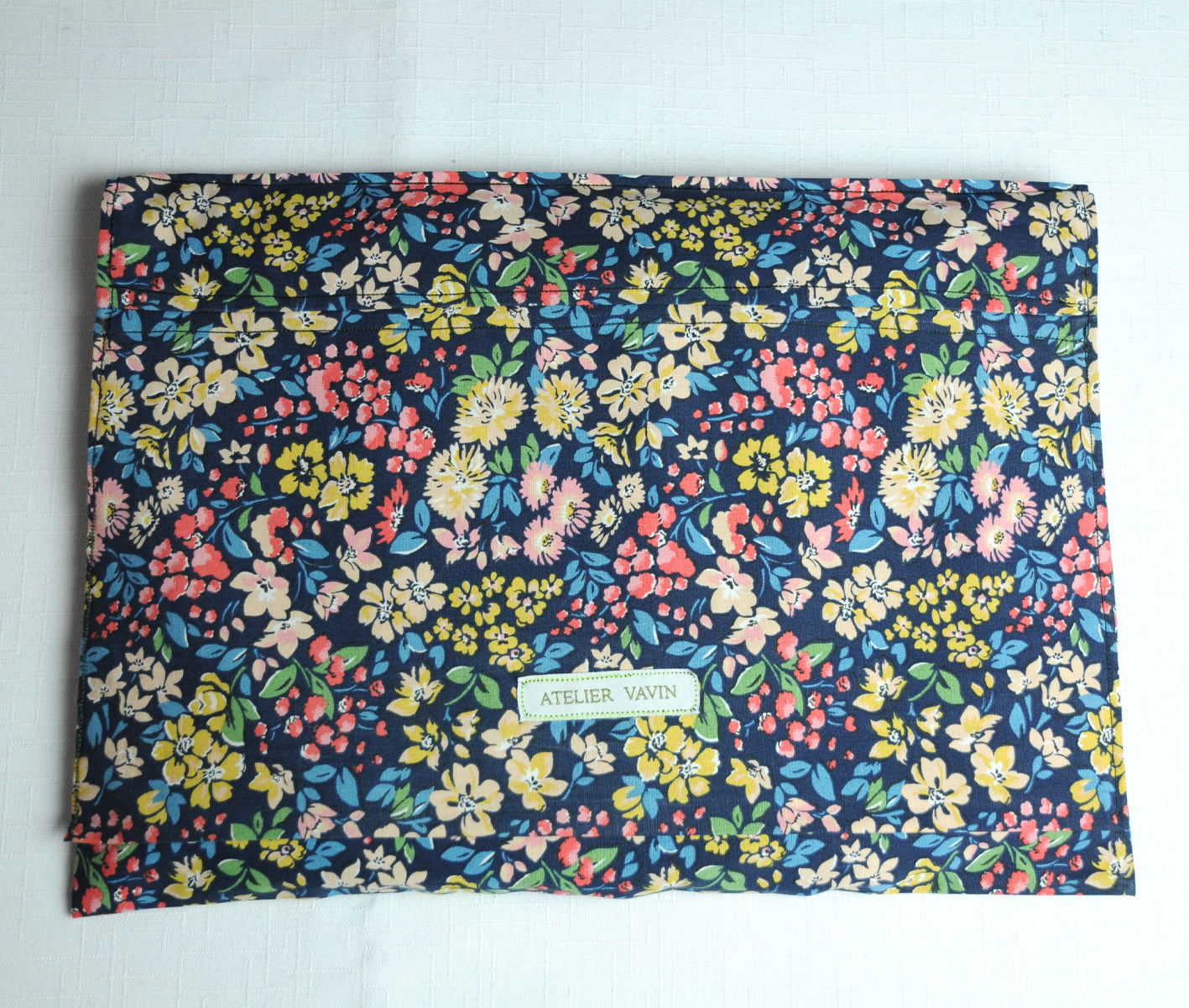 6 Serviettes “Fleur bleue”