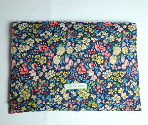 6 Serviettes “Fleur bleue”
