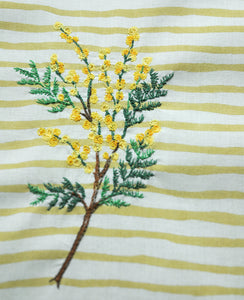 Serviettes “Le mimosa de Valbonne”