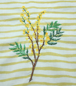 Serviettes “Le mimosa de Valbonne”