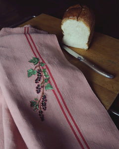 Torchon ”Baies de cassis”