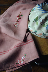 Torchon ”Cerisier en fleurs”