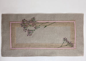 Centre de table ”Gypsophile rose”