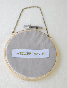 Cercle brodé “Prénom” (petit modèle)