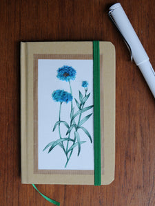 Carnet brodé ”Blue boy”